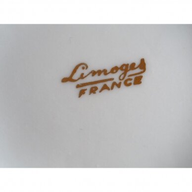 Balta Limoges Lourdes papuošalų dėžutė