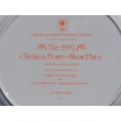 Elizabethan Fine Bone China Chelsea Collector lėkštė