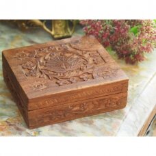 Indiška medinė dėžutė lotosas