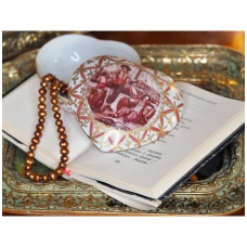 Paris Royal papuošalų dėžutė, dekoruota marinistiniu paveikslėliu
