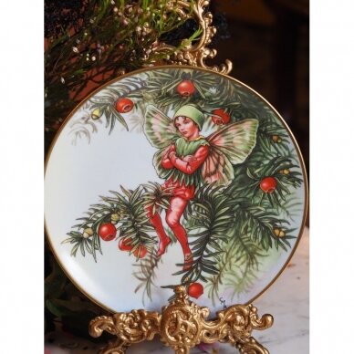 „The Yew Fairy“ „Kukmedžio fėja“ dekoratyvinė lėkštė