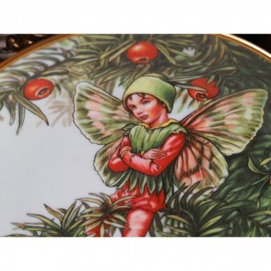 „The Yew Fairy“ „Kukmedžio fėja“ dekoratyvinė lėkštė