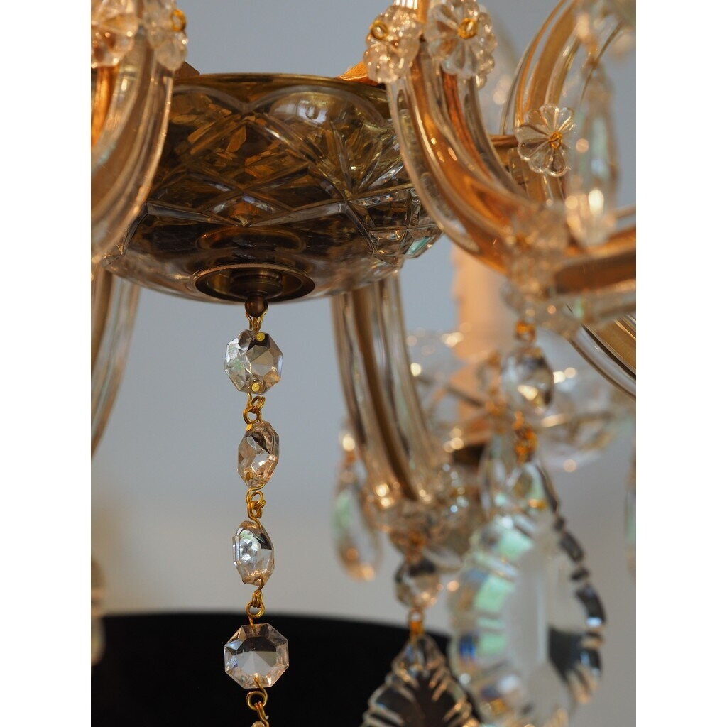 Vintažinis Maria Theresa stiliaus krištolinis sietynas 13