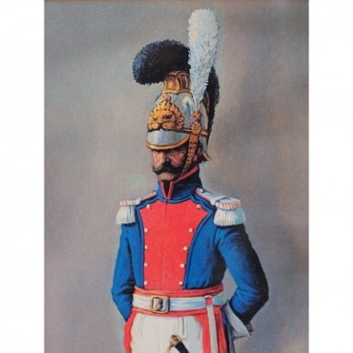 Vintažinis Dutch Carabinier 1815 paveikslas